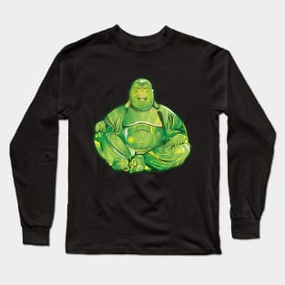 Sparkling Buddha (Hotei) Long Sleeve T-Shirt